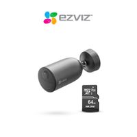 Càmara Inalambrica Wifi para Exterior con Bateria 2k + SD 64 GB - Ezviz