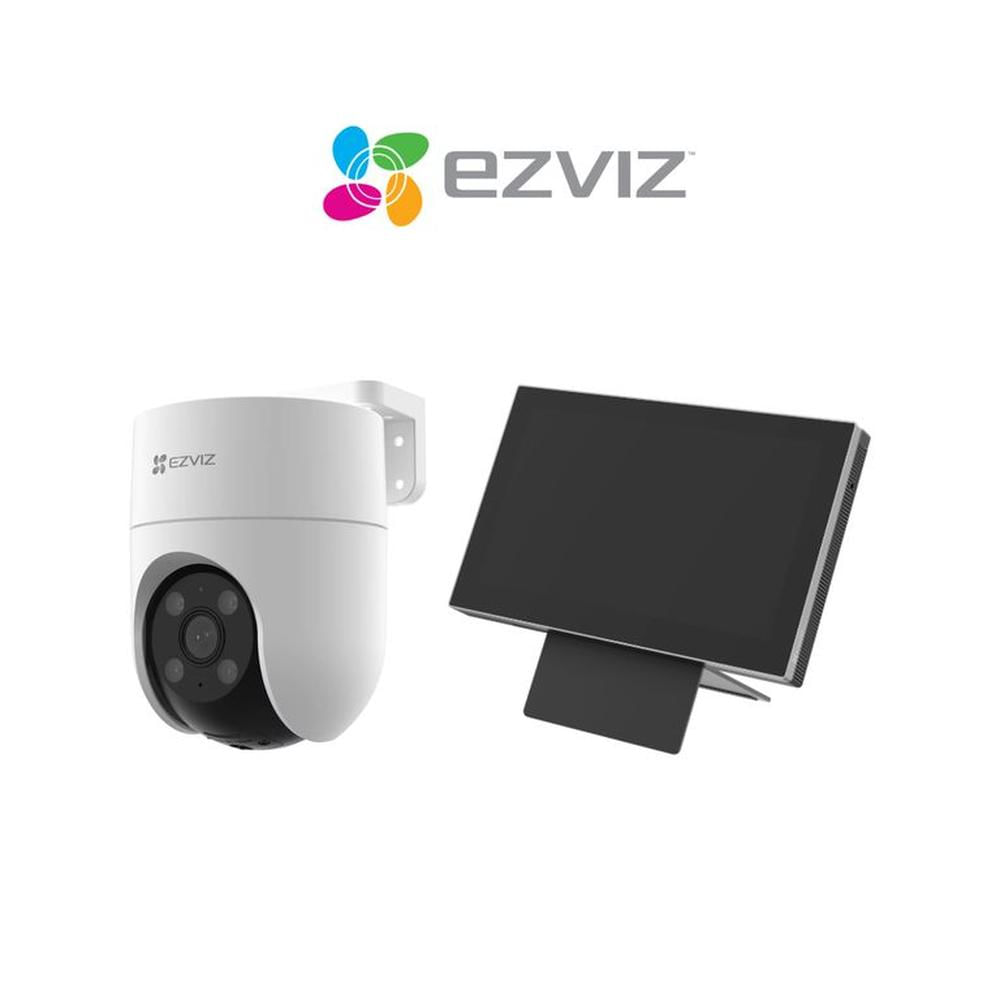 Cámara Inalámbrica H8C Para Exteriores Full Hd + Monitor Táctil SD7- Ezviz
