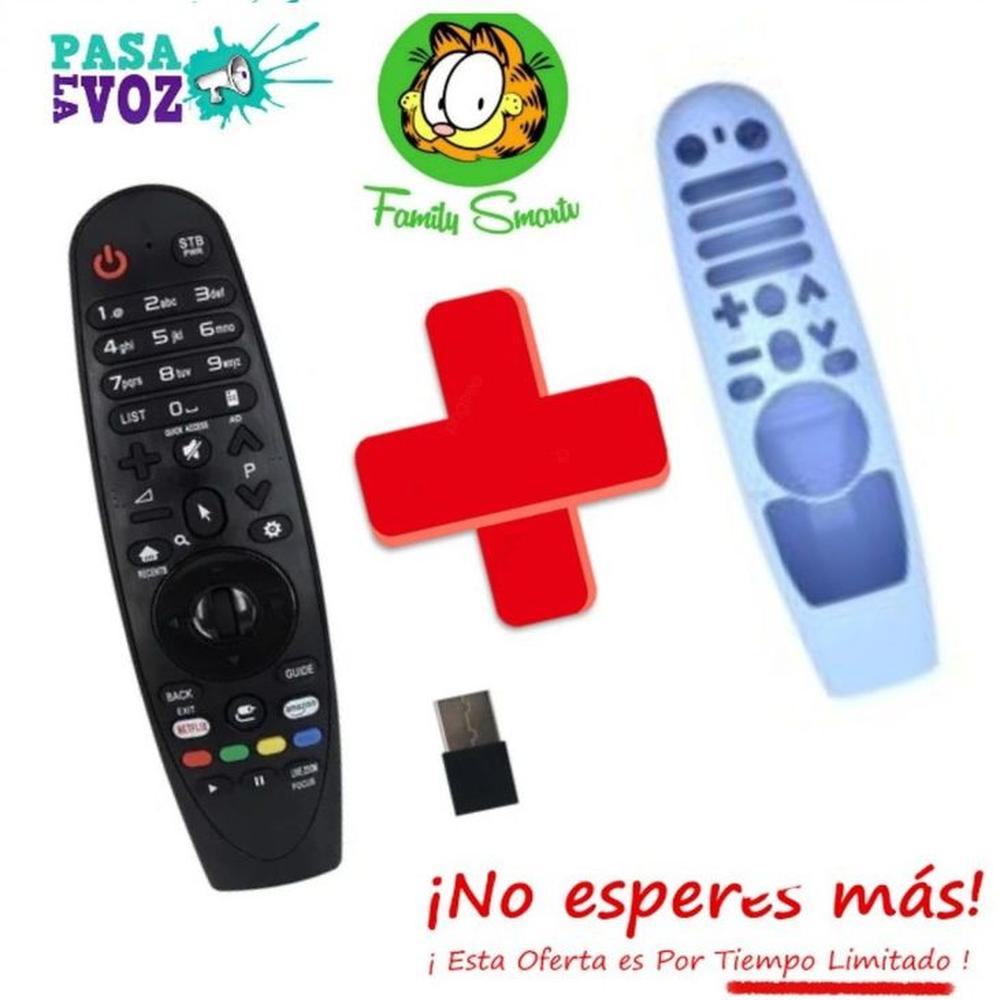 Control Remoto LG Universal Magic -Mr500-Mr600-Mr650 Funda Turquesa