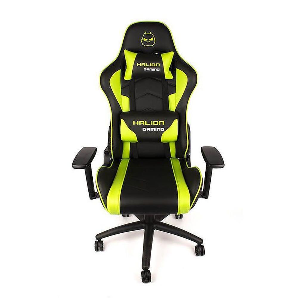 Silla Gamer Halion HA-S42 Negro con Verde