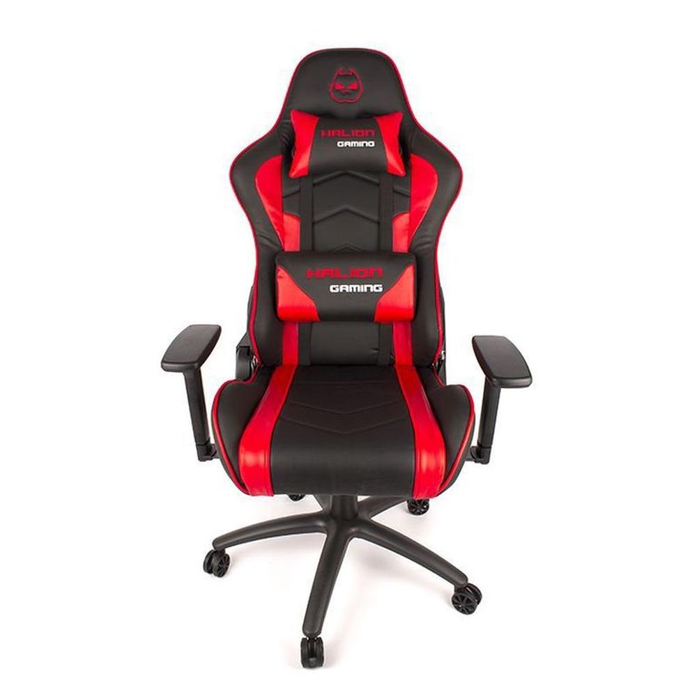 Silla Gamer Halion HA-S42 Negro con Rojo