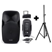 Combo Parlante Halion PHA-15AL 800w con Soporte GUC-502M