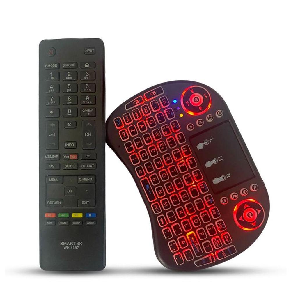 Control Remoto Haier Smart tv + Teclado inalambrico