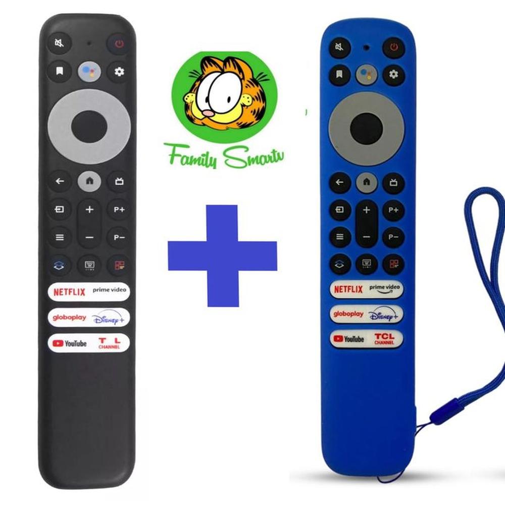 Control remoto de para TV inteligente TCL RC902V Funda Azul
