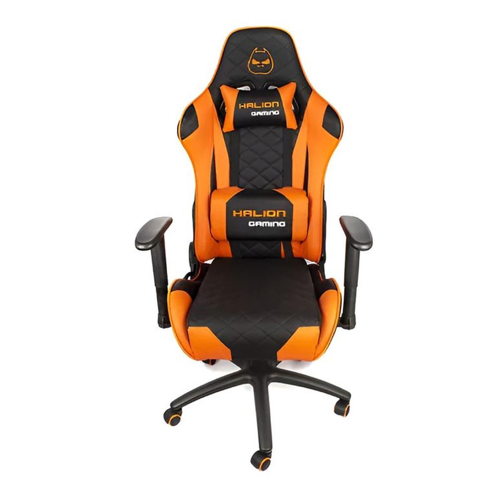 Silla Gamer Halion HA-S41 Negro con Naranja
