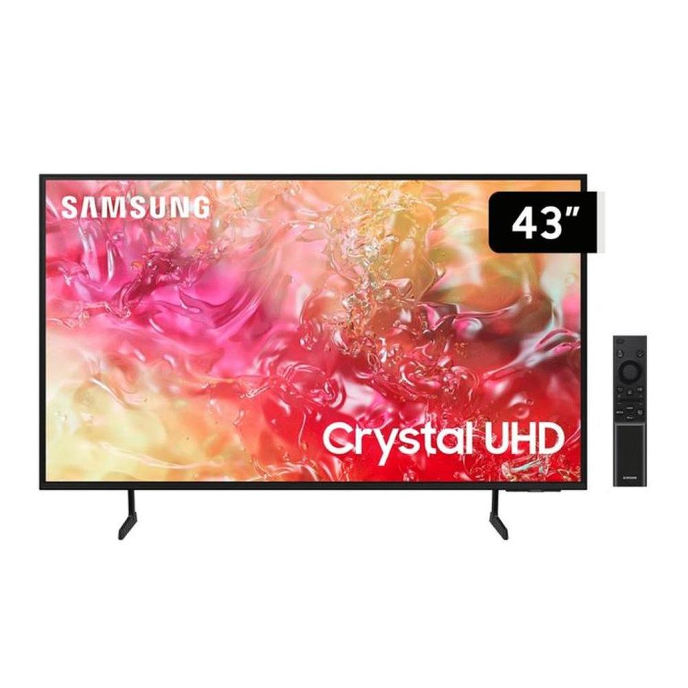 Televisor Samsung UN43DU7000GXPE de 43 Pulg. Crystal Smart TV Tizen UHD 4K