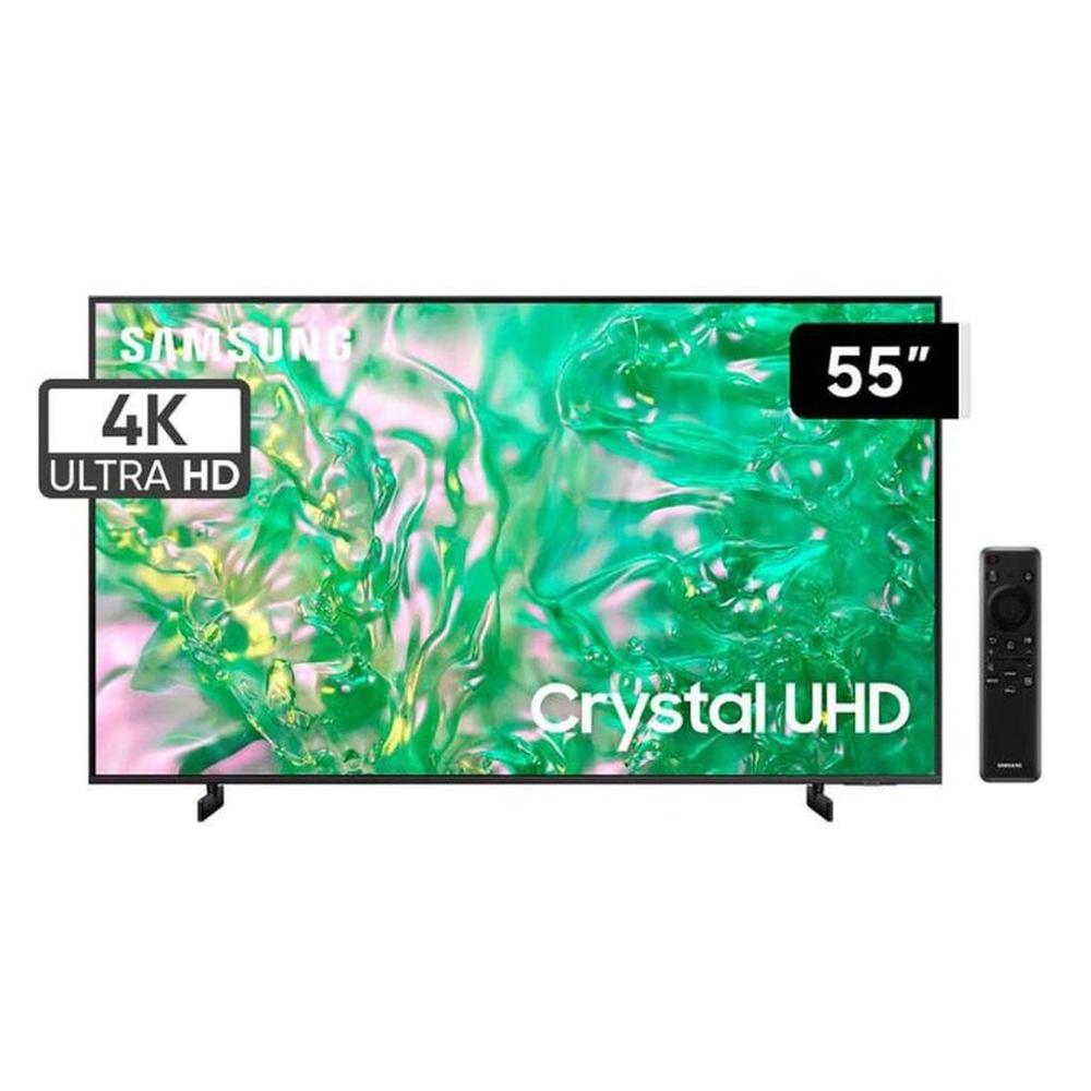 Televisor Samsung UN55DU8000GXPE de 55 Pulg. Smart Tv Crystal UHD 4K