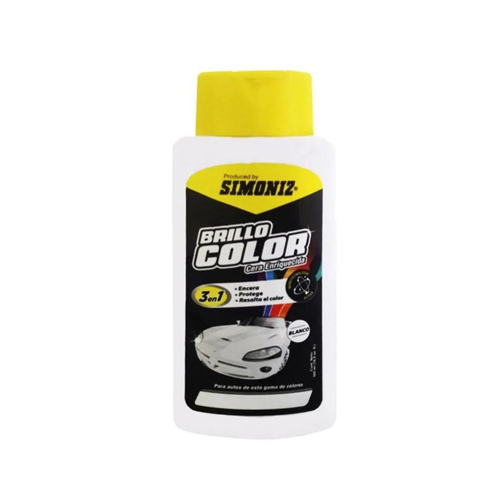 Cera Simoniz Líquida 500ML 3 En 1 Blanco