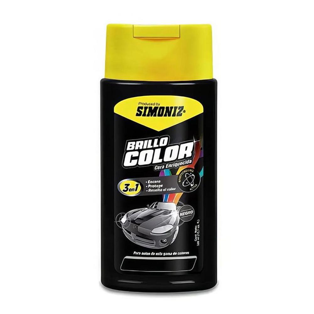 Cera Simoniz Líquida 500ML 3 En 1 Negro