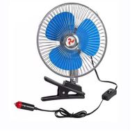 Ventilador Para Auto 6 pulgadas  12V Giratorio con Gancho