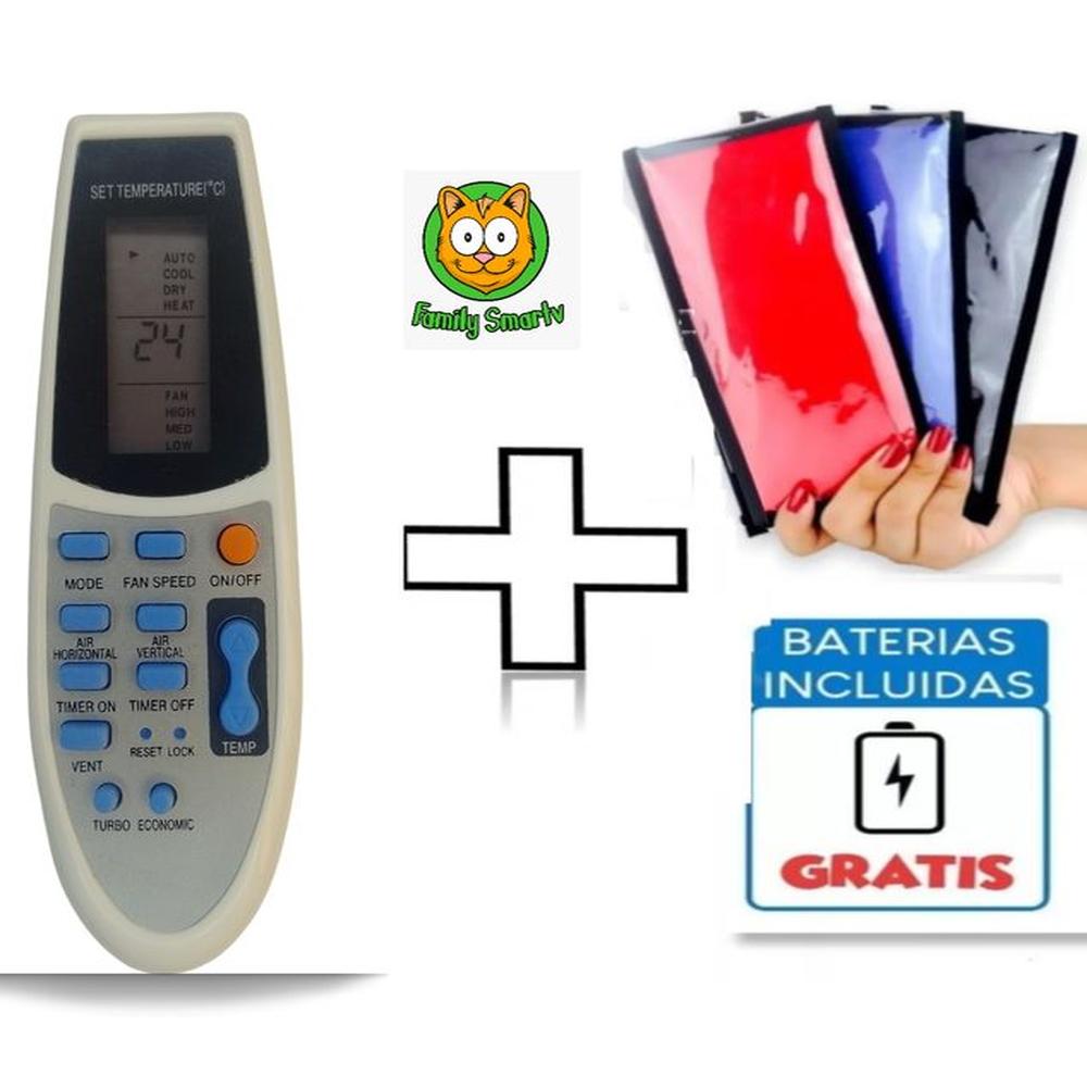 CONTROL REMOTO R92BGE  YORK AIRE ACONDICIONADO + FUNDA