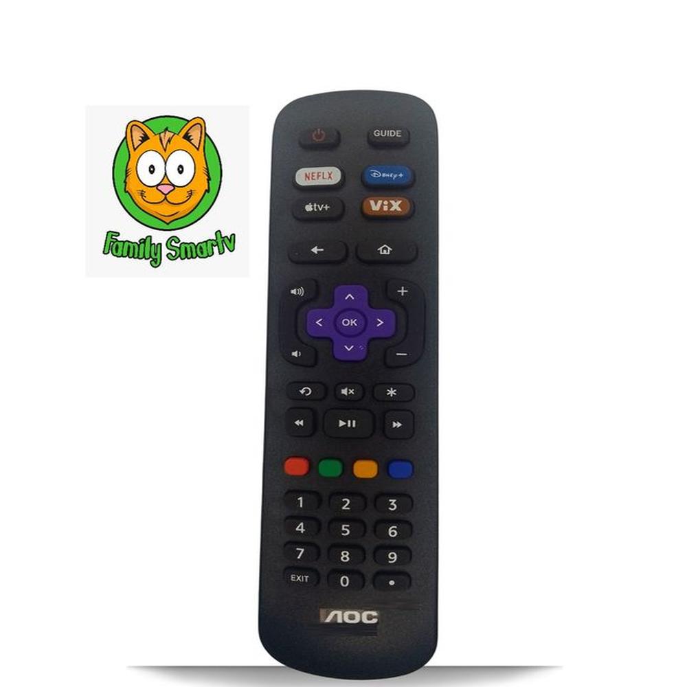 Control Remoto Caixun Roku Tv + Pilas