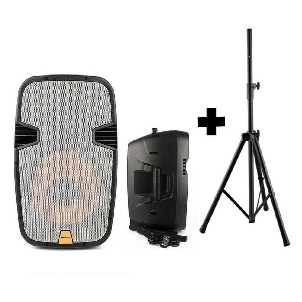 Combo Parlante Halion PHA15MB 2000w con soporte SPS502M