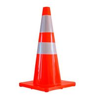 Cono De Seguridad Vial Reflectivo PVC 70 CM