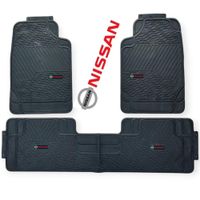 Piso De Jebe PVC Universal 3 Piezas Auto Camioneta Nissan
