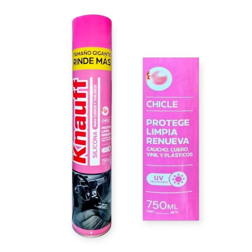 Silicona Aerosol Para Tableros y Cueros Chicle 750 ML