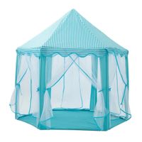 Casita Castillo Principe Carpa Infantil Para Niños Celeste