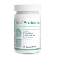 Suplemento Digestivo para Mascotas Dolvit Probiotic 60 Tab
