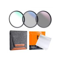 Kit de filtro UV/CPL/ND4 Serie K K&F Concept - 77mm
