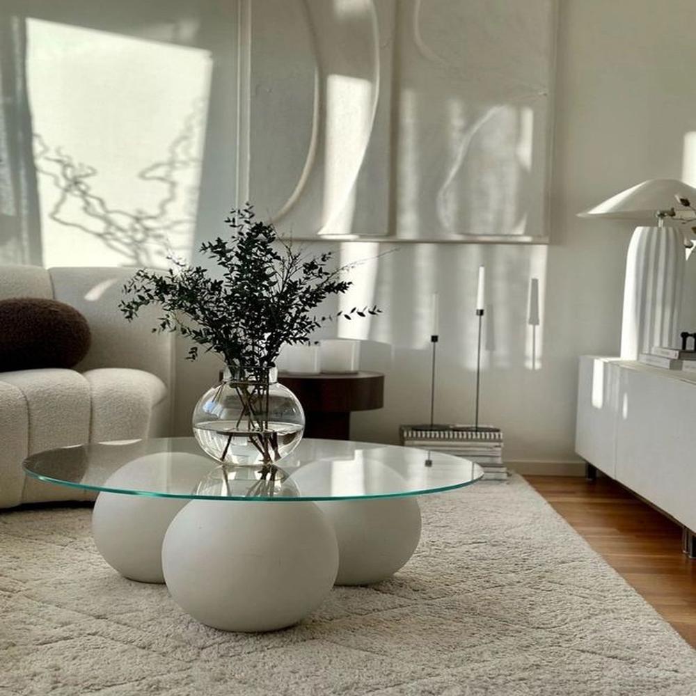 MESA DE CENTRO ALASKA VIDRIO