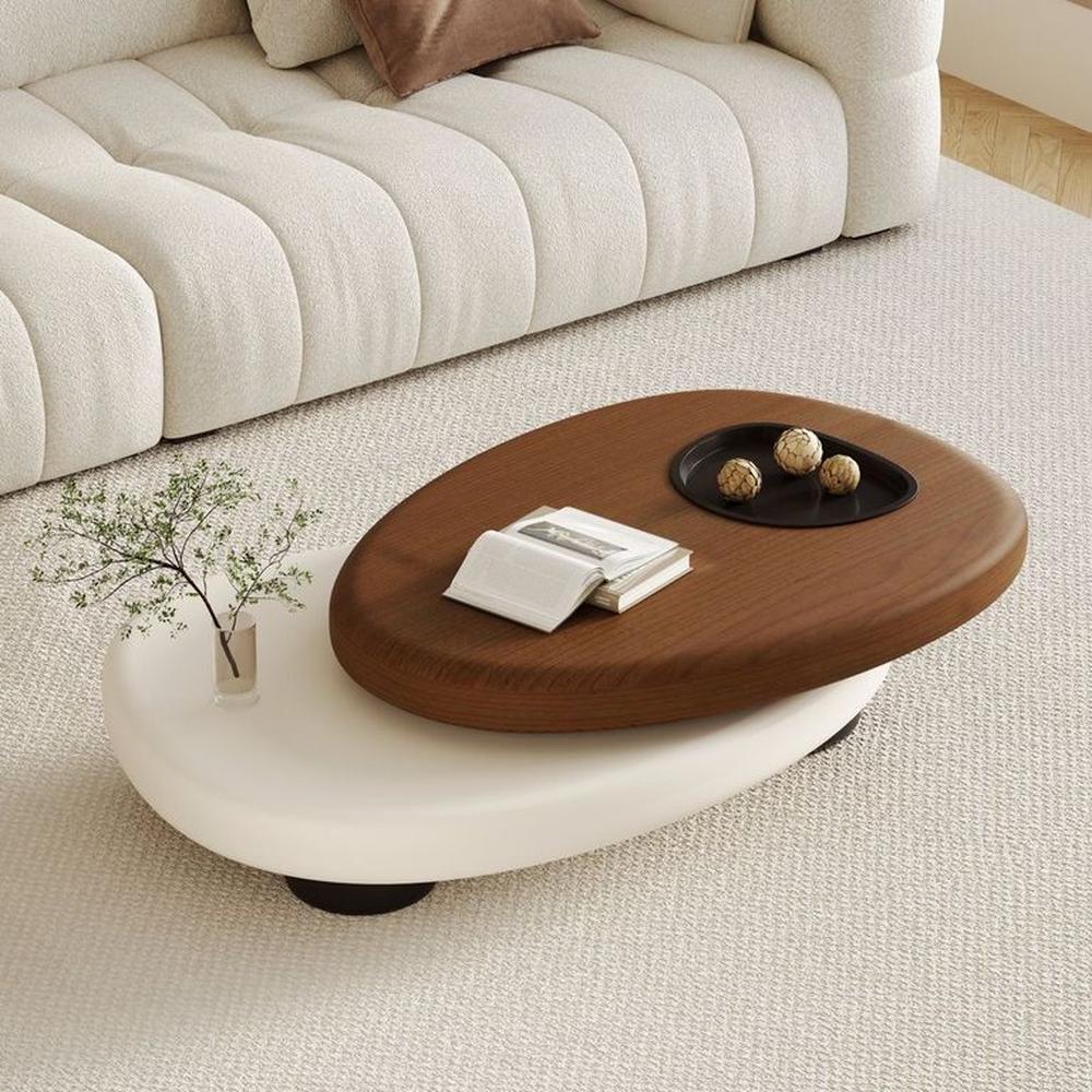 MESA DE CENTRO ROXIE MARFIL