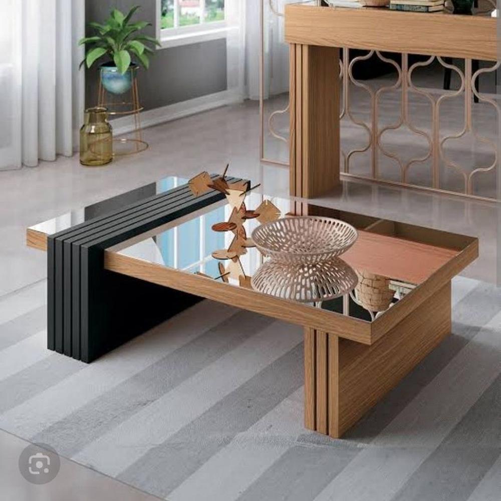 MESA DE CENTRO RANDU VIDRIO