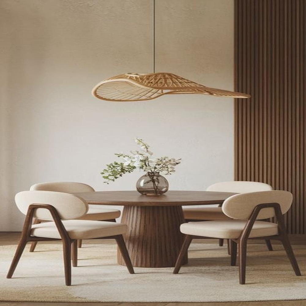 JUEGO DE COMEDOR 4 SILLAS RUBI BEIGE CLARO