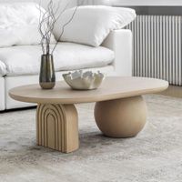 MESA DE CENTRO EBANO BEIGE
