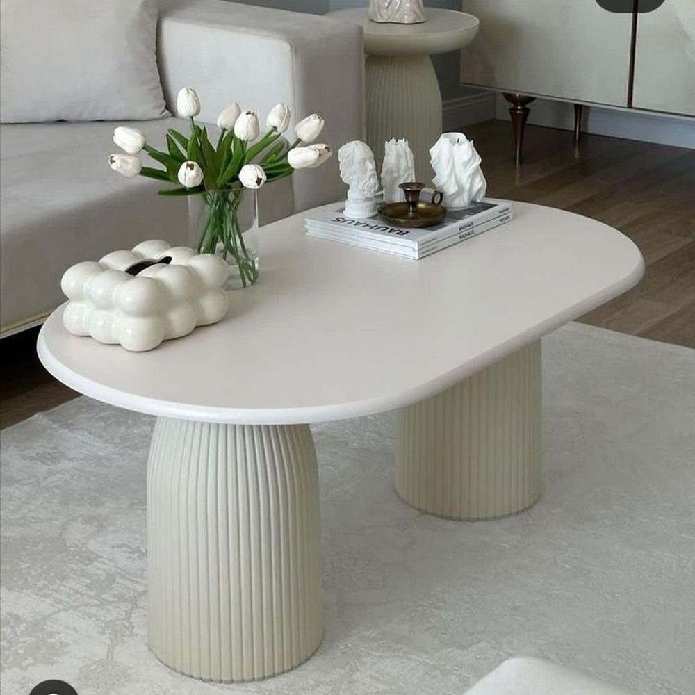 MESA DE CENTRO MARQUIS MARFIL