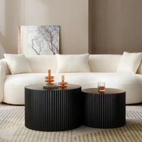 MESA DE CENTRO MORGANA NEGRO