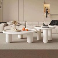 MESA DE CENTRO LUCE MARFIL