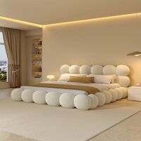 Cama Nube Marfil Queen