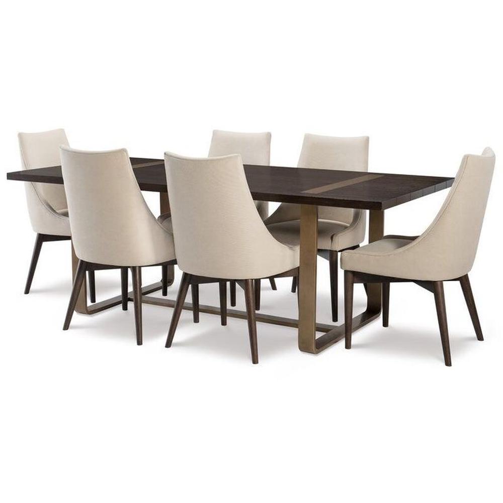 JUEGO DE COMEDOR 6 SILLAS DANNA BEIGE