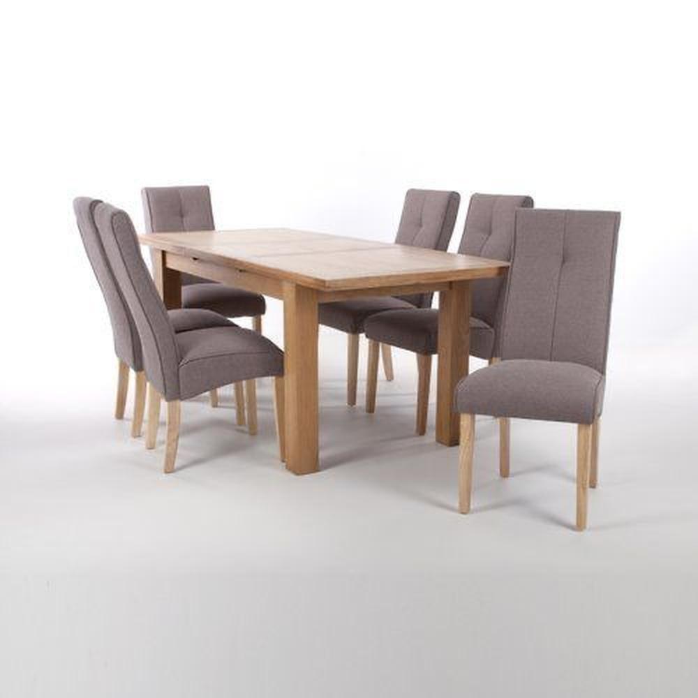 Juego de Comedor 6 Sillas Libia Cocoa