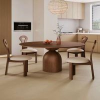 JUEGO DE COMEDOR 4 SILLAS AUSTIN BEIGE