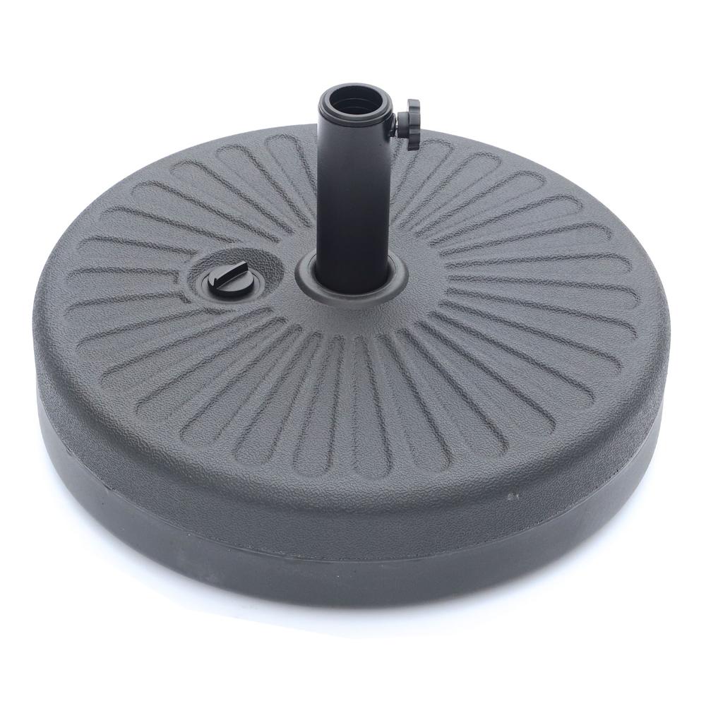 Base Redonda Para Quitasol Novahus 21 kg Negro