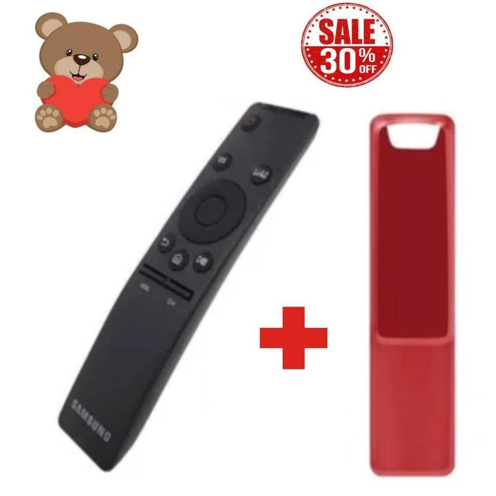 Control Remoto Samsung Smart  Funda Roja