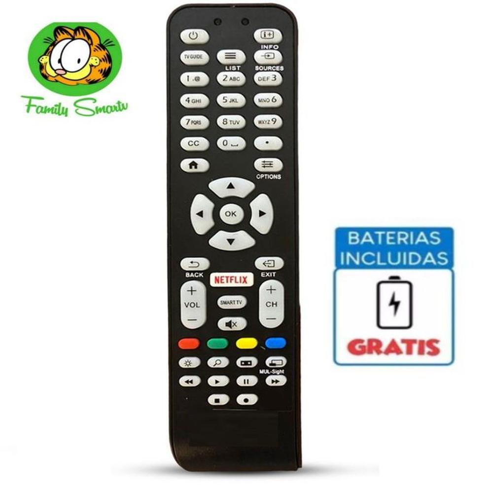 Control Remoto Aoc Para Smart Tv Lcdled