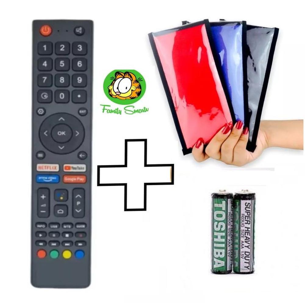 Control Remoto Hyundai Smart tv Nuevo + Funda Y Pilas