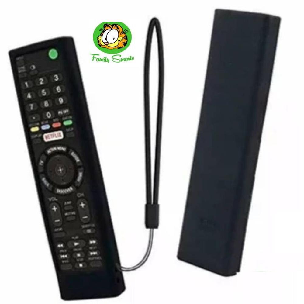 Funda silicona para Control Sony Smart  Negro