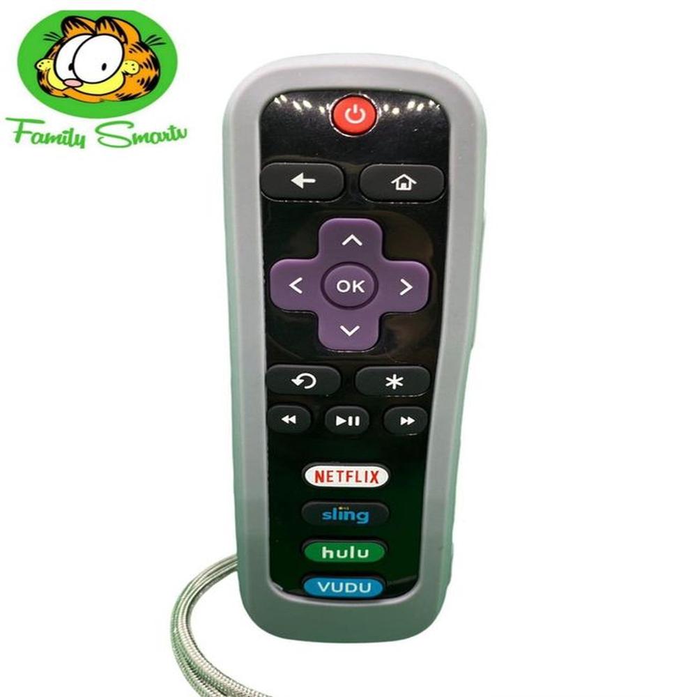 Funda Protectora Para Control Roku Plomo