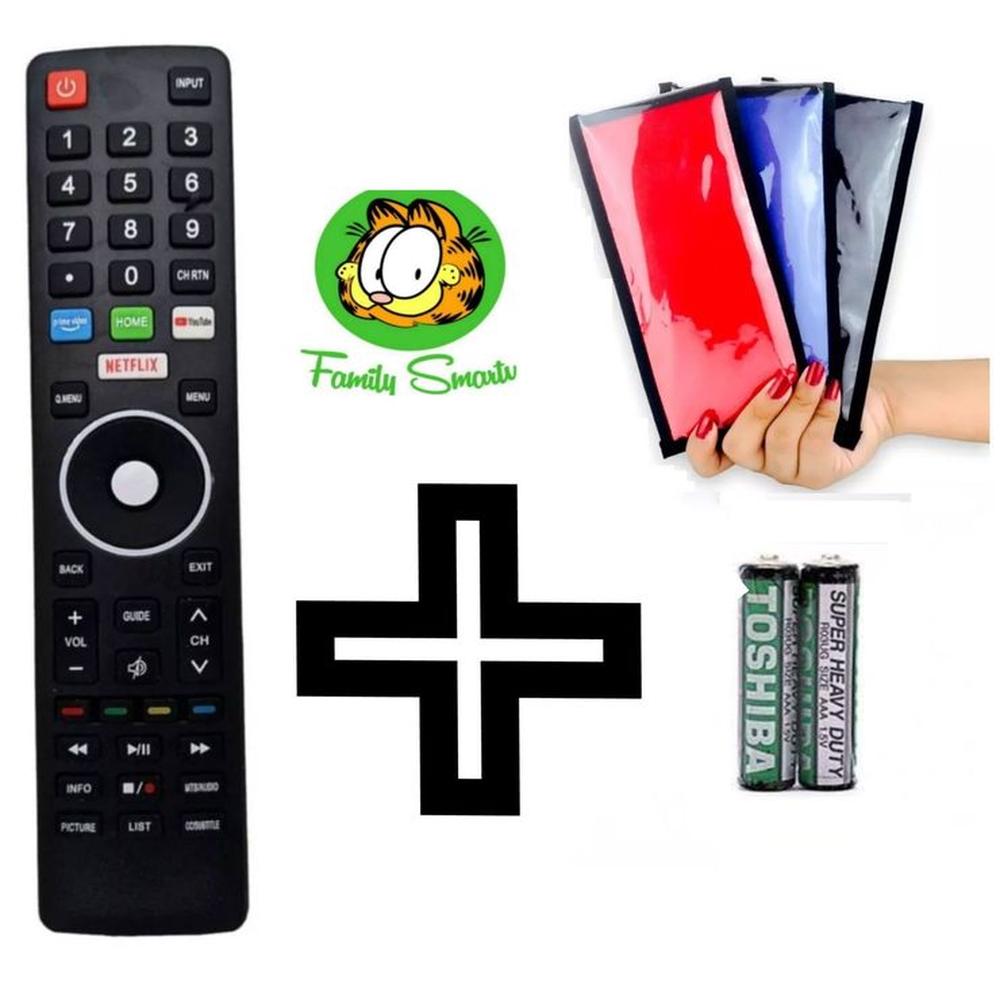 Control Remoto Hyundai Smart tv Grande Con Netflix directo  Funda