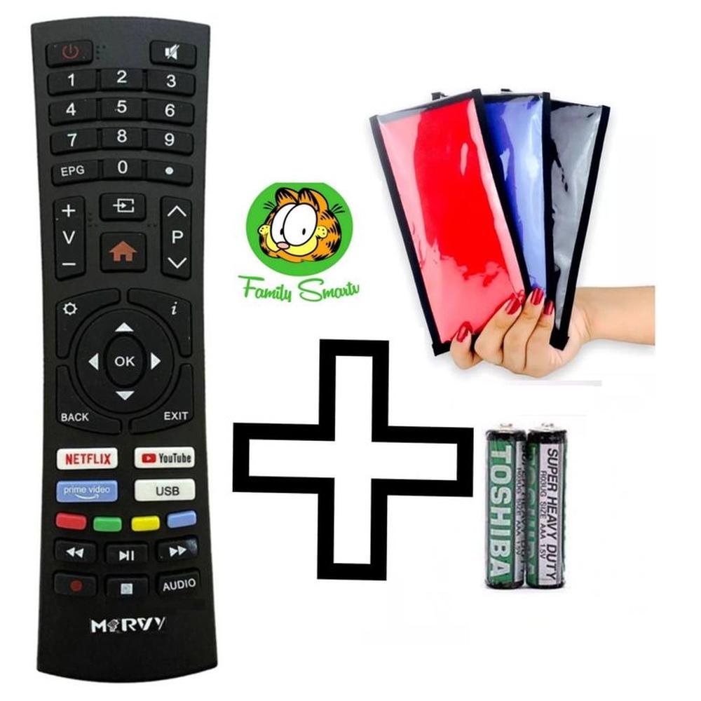 Control Remoto Generico paraTv Smart Miray + Funda