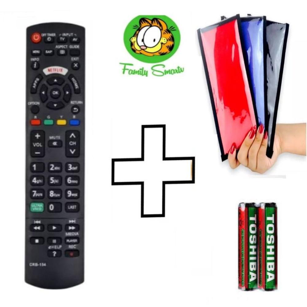 CONTROL REMOTO GENERICO PANASONIC VIERA PARA TV SMART  Funda