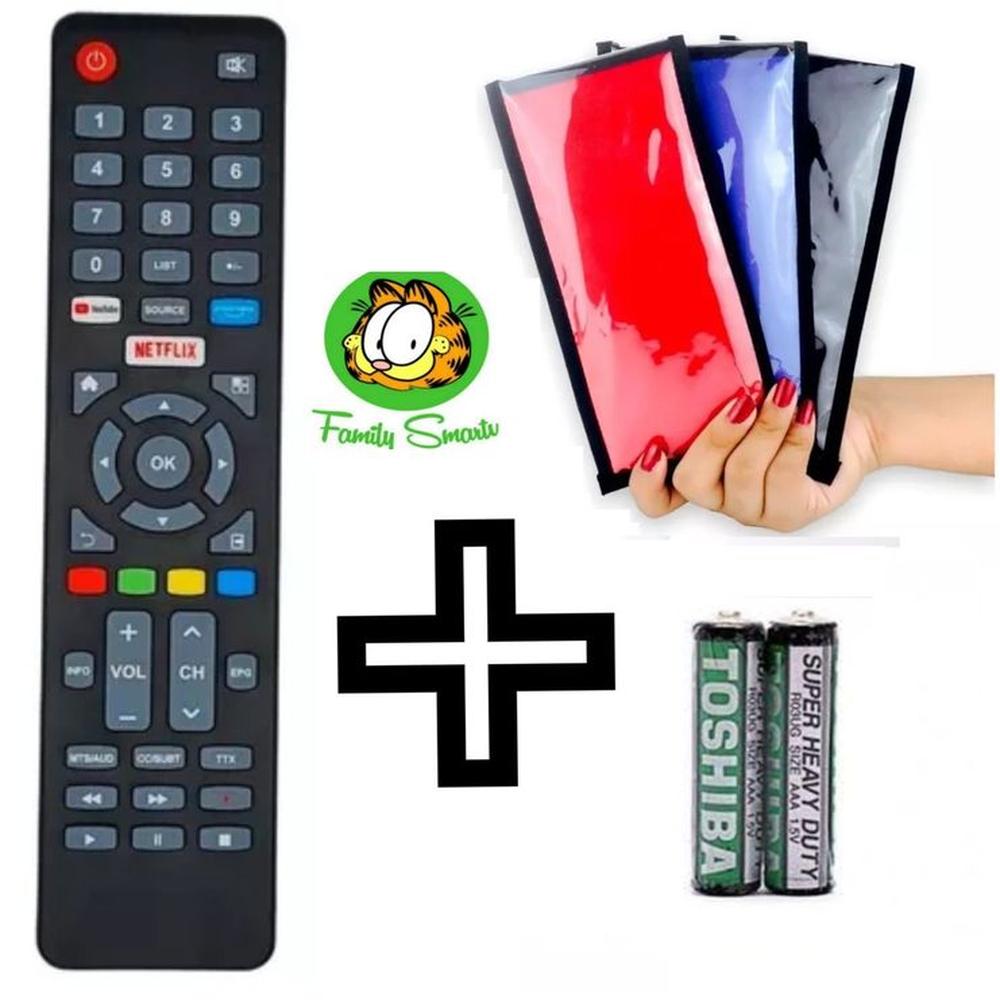 Control Remoto Hyundai para Smart Tv 4k Led  Funda