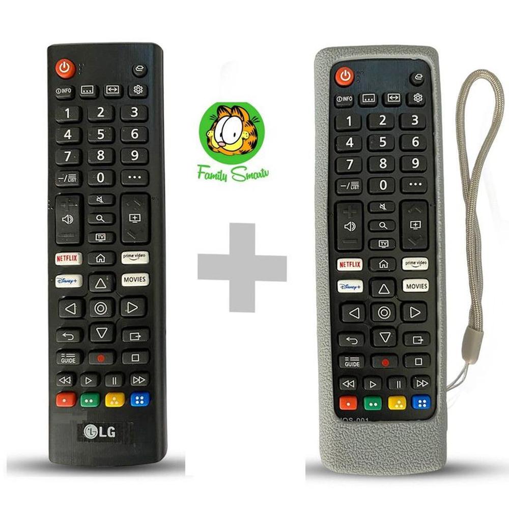 Control Remoto LG Smart con tecla Disney  Funda Plomo
