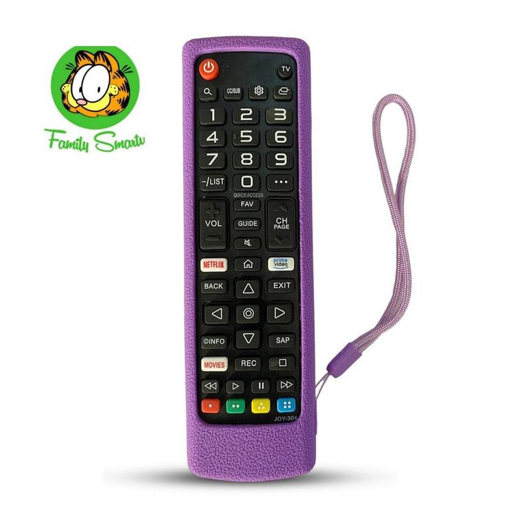 Funda para Control Remoto tv lg Smart 4k Modo futbol Purpura