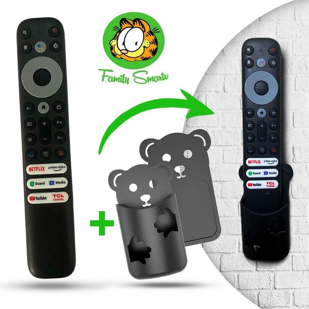 Control remoto de para TV inteligente TCL RC902V  + Soporte Oso