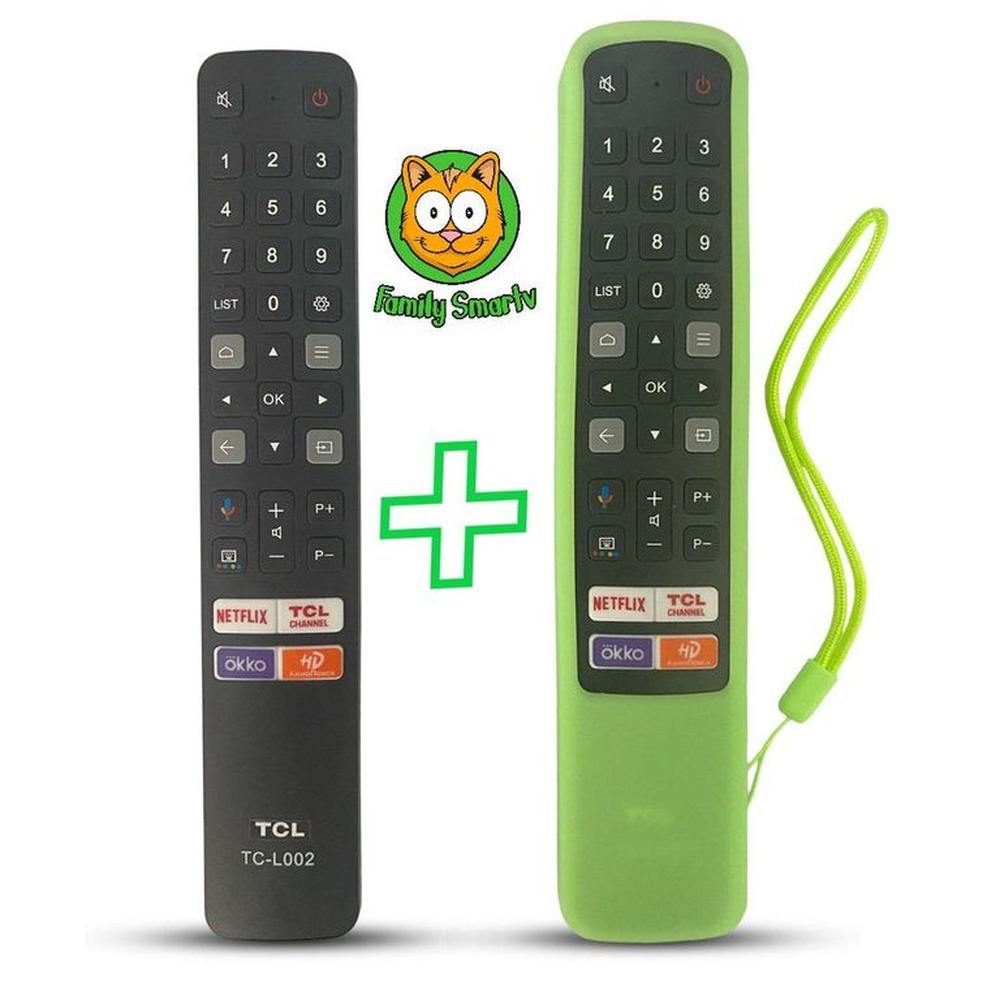 Control Remoto Tcl Generico Smart Modelo FMR8 + Funda Verde
