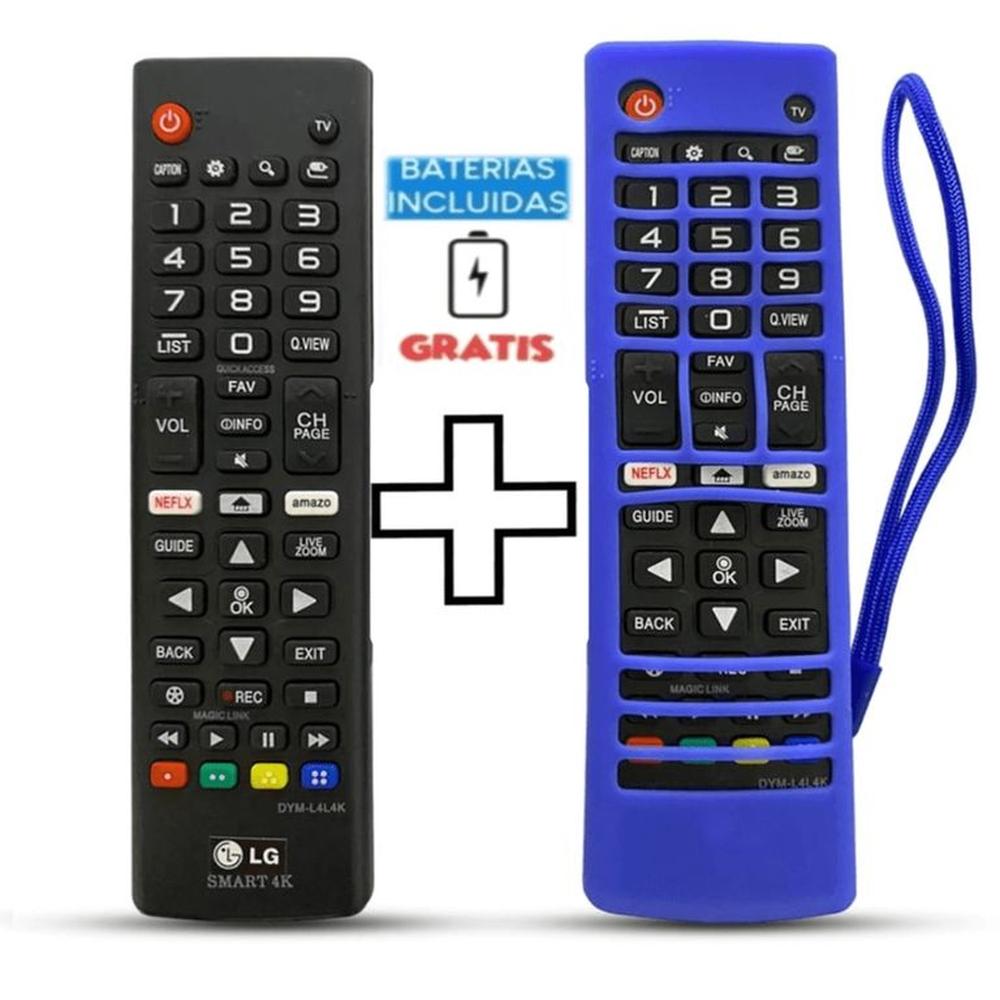 Control Remoto LG Led Smart tv 4k Funda Azul